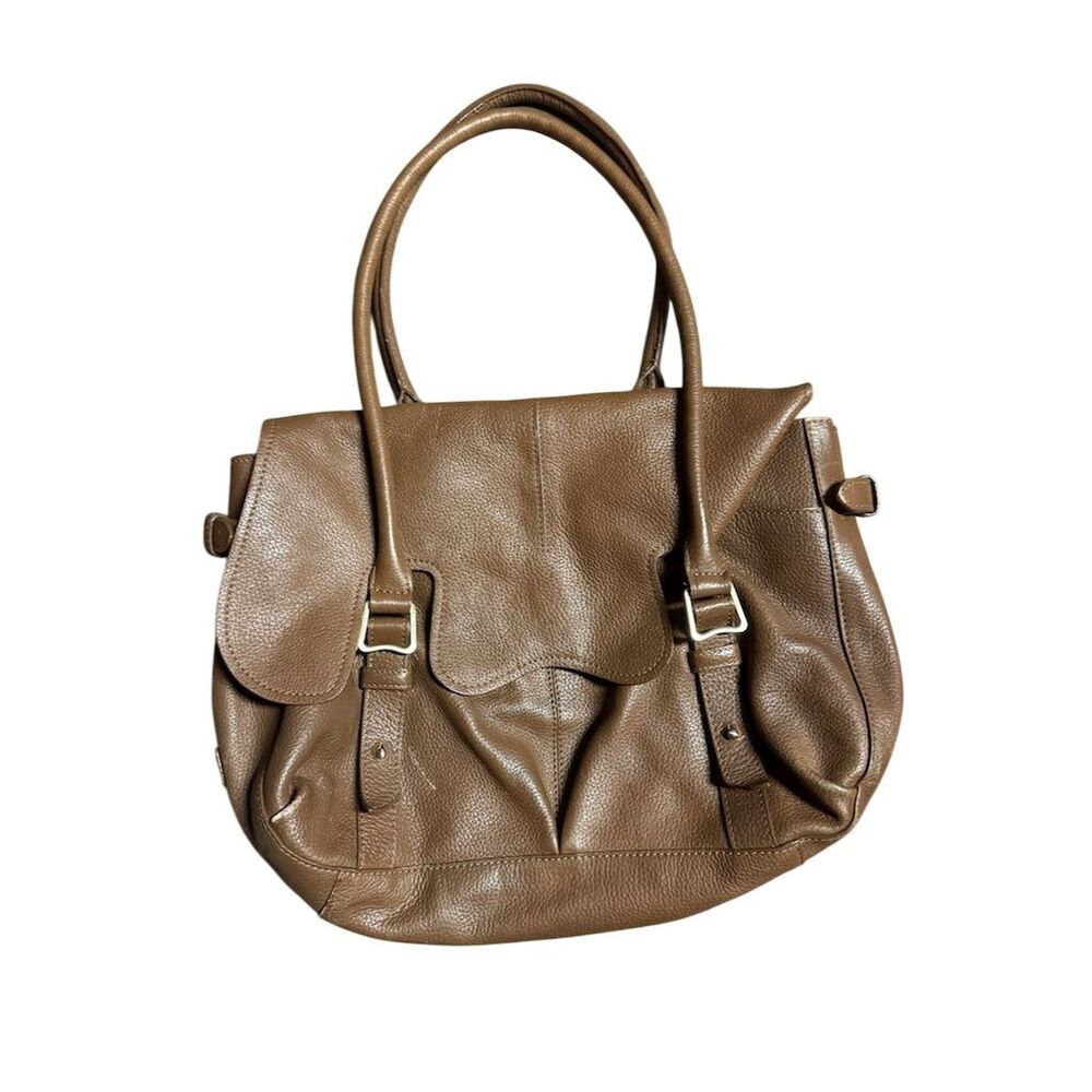 Radley London Large Brown Leather Shoulder Bag Women's Handbag